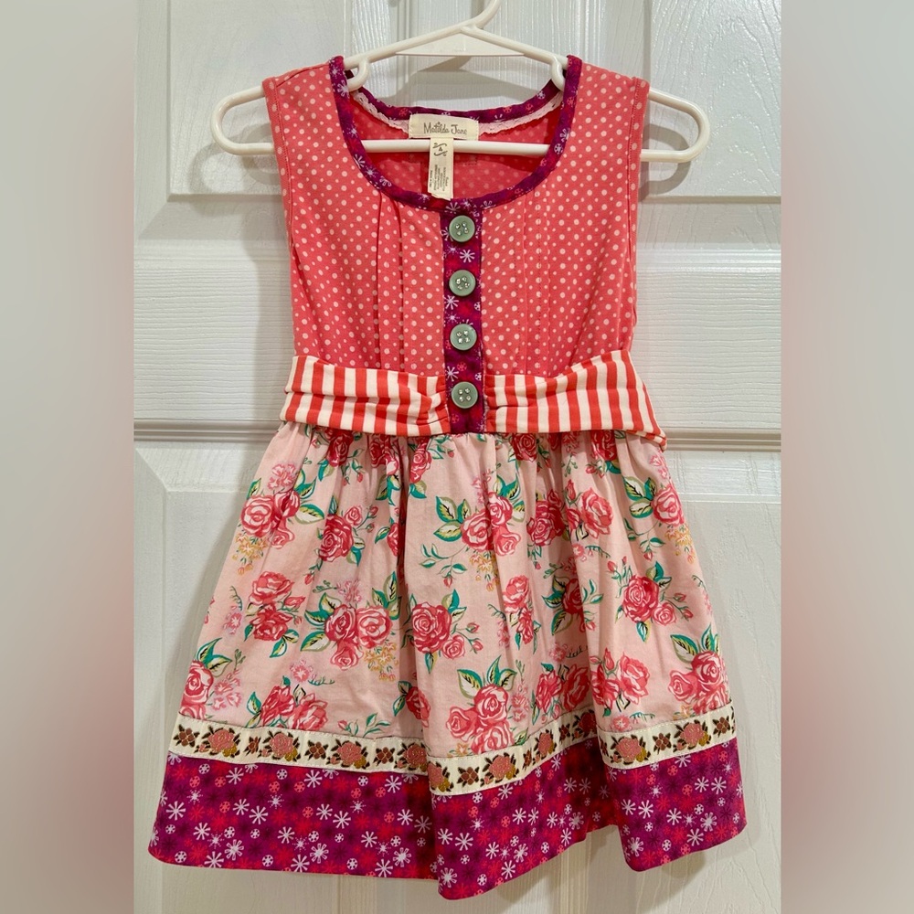 Matilda Jane Pink and Red Floral Top